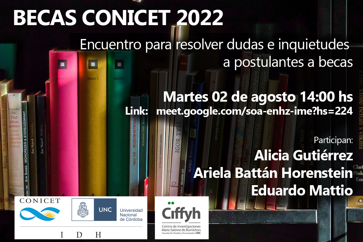 Encuentro para postulantes a Becas 2022