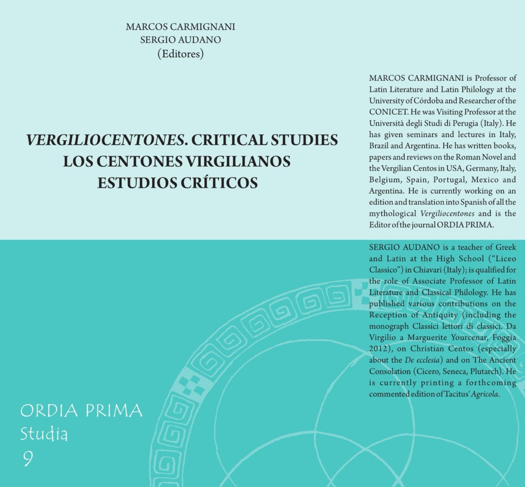 Los Centones Virgilianos. Estudios Críticos